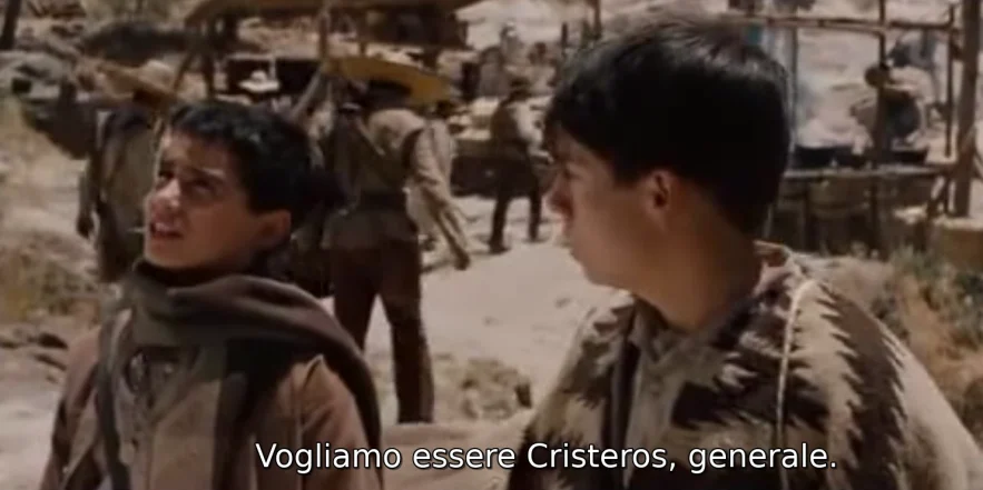 una scena dal film La Cristiada [2012]