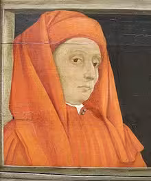 un ritratto anonimo di Giotto, del XVI secondo. un ritratto anonimo di Giotto, del XVI secondo.